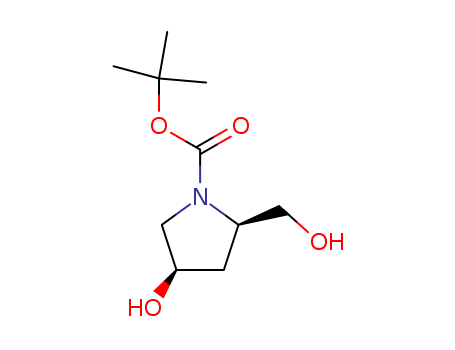 Cas no.141850-54-6 98% (2R,4R)-4-Hydroxy-2-(hydroxymethyl)-1-pyrrolidinecarboxylic acid tert-butyl ester