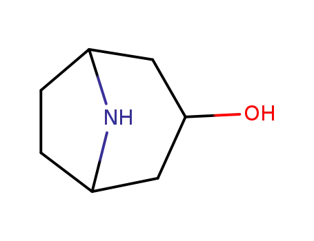 Molecular Structure of 7432-11-3 (8-Azabicyclo[3.2.1]octan-3-ol)