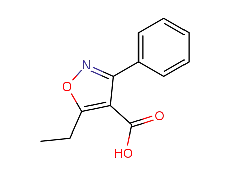 5-Ethyl-3-phenyl-1,2-oxazole-4-carboxylic acid
