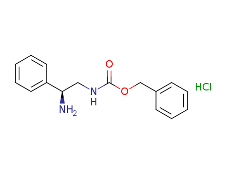 N-[(2S)-2-AMINO-2-PHENYLETHYL]-CARBAMIC ACID PHENYLMETHYL ESTER HYDROCHLORIDE(1041016-94-7)