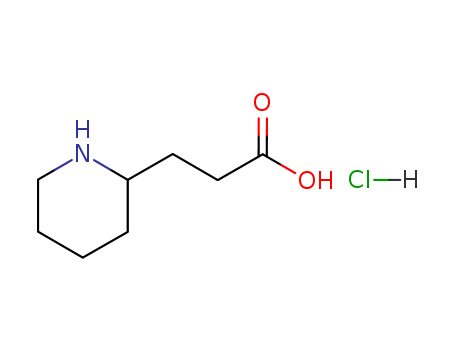 2-Piperidinepropanoic acid, hydrochloride
