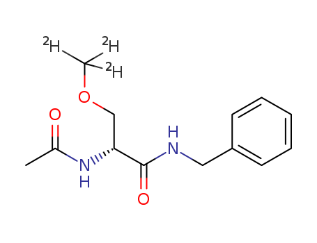 Propanamide, 2-(acetylamino)-3-(methoxy-d3)-N-(phenylmethyl)-, (2R)-