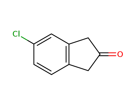 Molecular Structure of 74444-81-8 (5-Chloro-2-indanone)