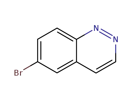 Molecular Structure of 318276-72-1 (6-bromocinnoline)