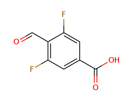 4-Carboxy-2,6-Difluorobenzaldehyde cas no. 736990-88-8 98%