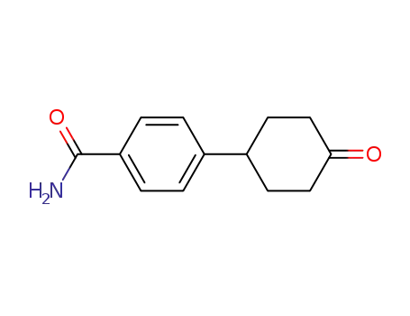 Molecular Structure of 73204-06-5 (4-Benzoylamino cyclohexanone)