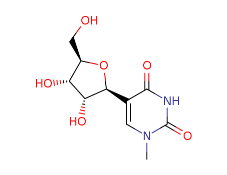 13860-38-3,1-methylpseudouridine,Uracil,1-methyl-5-b-D-ribofuranosyl- (8CI);1-Methylpseudouridine; NSC 240023; U 50228
