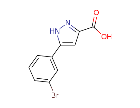 5-(3-BROMOPHENYL)-1H-PYRAZOLE-3-CARBOXYLIC ACID