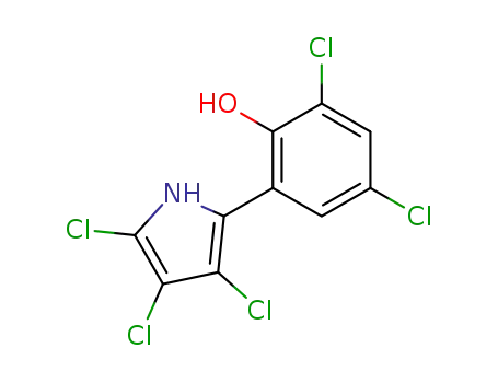 2,4-Dichloro-6-(3,4,5-Trichloro-1h-Pyrrol-2yl)phenol