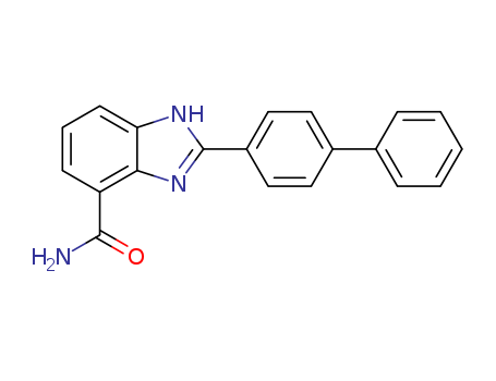 1H-Benzimidazole-7-carboxamide, 2-[1,1'-biphenyl]-4-yl-