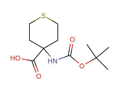 2H-Thiopyran-4-carboxylicacid, 4-[[(1,1-dimethylethoxy)carbonyl]amino]tetrahydro-(108329-81-3)
