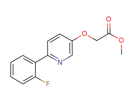 Acetic acid, 2-[[6-(2-fluorophenyl)-3-pyridinyl]oxy]-, methyl ester