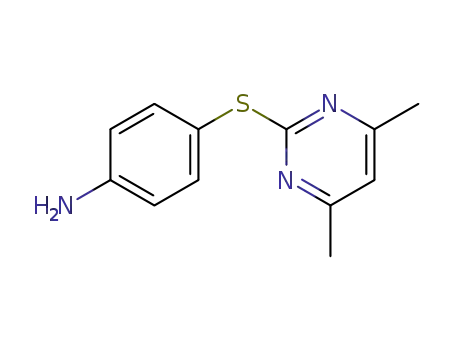 4-[(4,6-Dimethylpyrimidin-2-yl)thio]aniline
