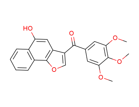 (5-hydroxy-naphtho[1,2-b] furan-3-yl)-(3,4,5-trimethoxyphenyl)-methanone