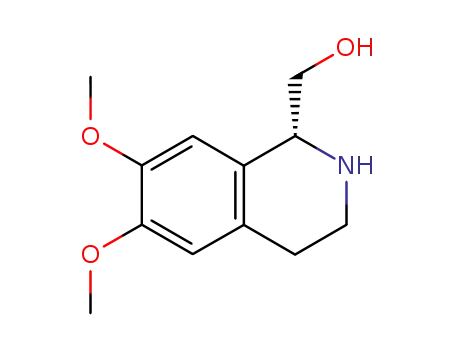 1-Isoquinolinemethanol, 1,2,3,4-tetrahydro-6,7-dimethoxy-, (R)-
