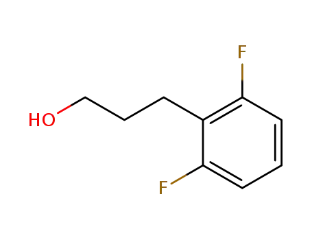 Molecular Structure of 401939-88-6 (3-(2,6-DIFLUORO-PHENYL)-PROPAN-1-OL)