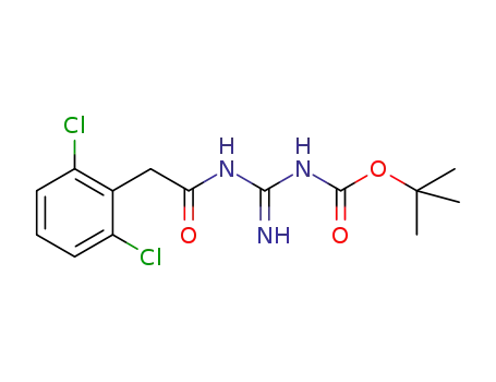 Molecular Structure of 1364788-99-7 (guanfacine tert-butyl carbamate)