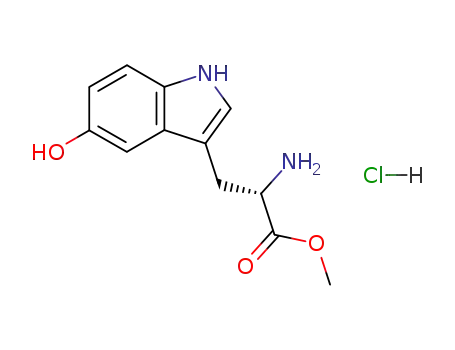 Molecular Structure of 60971-91-7 (L-5-HYDROXYTRYPTOPHAN METHYL ESTER HYDROCHLORIDE)