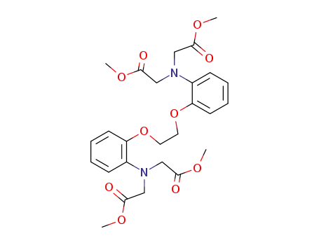 Molecular Structure of 125367-34-2 (BAPTA-tetramethyl Ester)