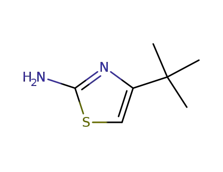 Molecular Structure of 74370-93-7 (2-AMINO-4-TERT-BUTYLTHIAZOLE)
