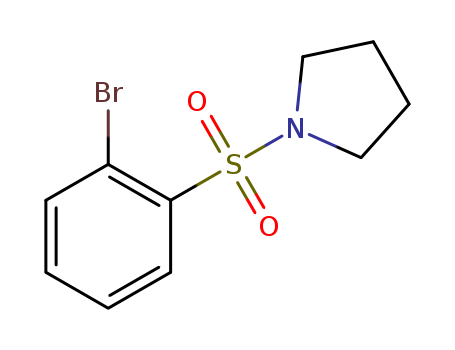 99% up by HPLC 1-(2-Bromophenylsulfonyl)pyrrolidine 929000-58-8