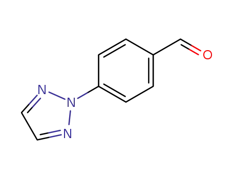 Molecular Structure of 179056-04-3 (4-(2H-1,2,3-TRIAZOL-2-YL)BENZALDEHYDE)