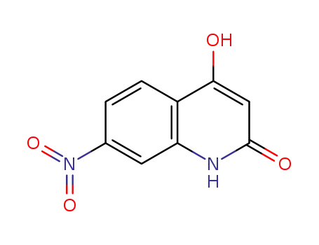 Molecular Structure of 100748-67-2 (2(1H)-Quinolinone, 4-hydroxy-7-nitro-)