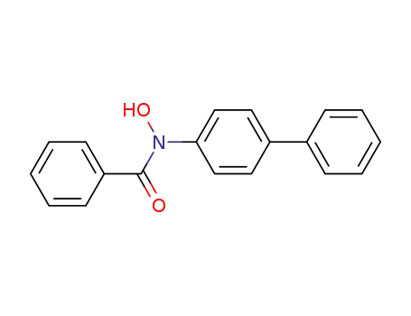 Molecular Structure of 26690-77-7 (N-Hydroxy-4-biphenylylbenzamide)