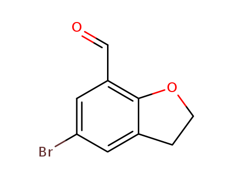 5-BROMO-2,3-DIHYDROBENZO[B]FURAN-7-CARBALDEHYDE