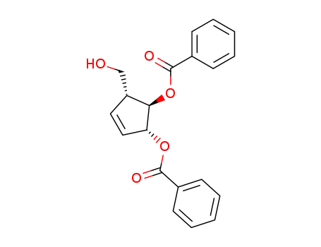 3-Cyclopentene-1,2-diol, 5-(hydroxymethyl)-, 1,2-dibenzoate, 1R-(1.alpha.,2.beta.,5.beta.)-
