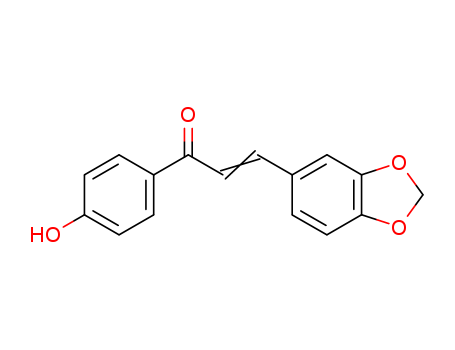 3-(1,3-Benzodioxol-5-yl)-1-(4-hydroxyphenyl)-2-propen-1-one