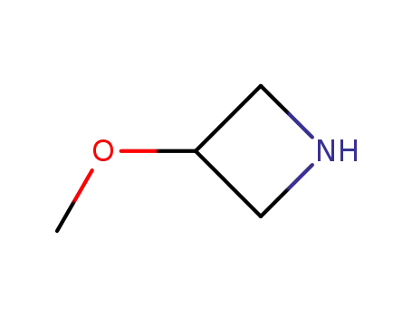 Molecular Structure of 110925-17-2 (3-METHOXY-AZETIDINE)