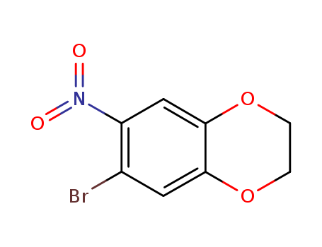 59820-92-7,6-BROMO-7-NITRO-2,3-DIHYDRO-1,4-BENZODIOXINE,7-Nitro-6-bromo-2,3-dihydrobenzo[1,4]dioxin;6-Bromo-7-nitro-1,4-benzodioxane;6-Bromo-7-nitro-2,3-dihydro-1,4-benzodioxine;