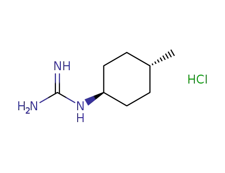 Molecular Structure of 1383718-92-0 (1-trans-(4-methylcyclohexyl)guanidinium chloride)