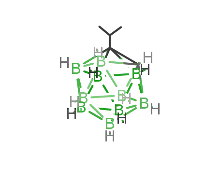 Molecular Structure of 13569-38-5 (1-ISOPROPYL-O-CARBORANE)