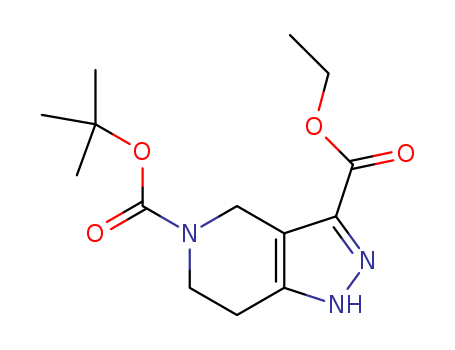 5-tert-butyl 3-ethyl 1H,4H,5H,6H,7H-pyrazolo[4,3-c]pyridine-3,5-dicarboxylate