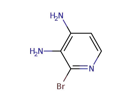 Molecular Structure of 189230-41-9 (3,4-Diamino-2-bromopyridine)