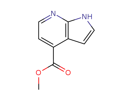 Molecular Structure of 351439-07-1 (Mehyl-7-Azaindole-4-Carboxylate)