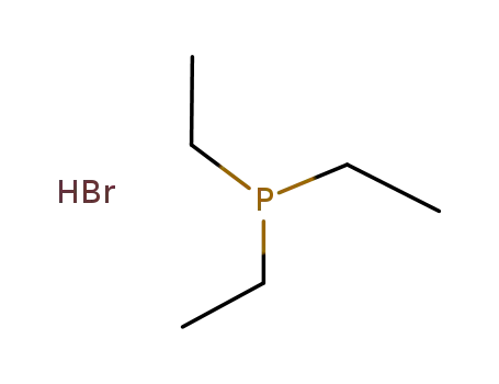 Molecular Structure of 15647-86-6 (triethylphosphine hydrobromide)