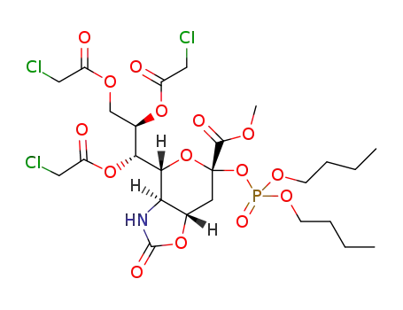 Molecular Structure of 1246533-73-2 (C<sub>25</sub>H<sub>37</sub>Cl<sub>3</sub>NO<sub>15</sub>P)
