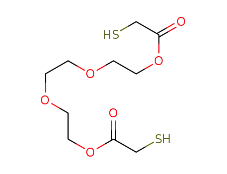 Molecular Structure of 10193-94-9 (Acetic acid, mercapto-, 1,2-ethanediylbis(oxy-2,1-ethanediyl) ester)