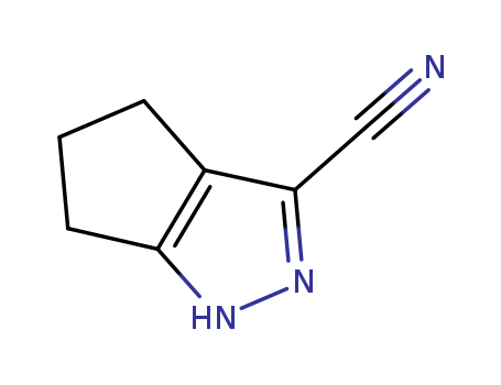 3-Cyclopentapyrazolecarbonitrile, 1,4,5,6-tetrahydro-