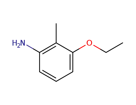 Molecular Structure of 111185-04-7 (Benzenamine, 3-ethoxy-2-methyl-)