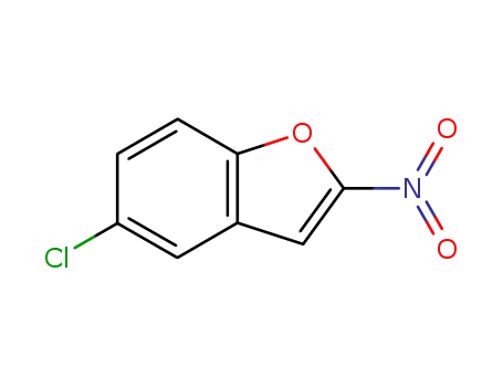 Molecular Structure of 30335-66-1 (5-chloro-2-nitro-1-benzofuran)