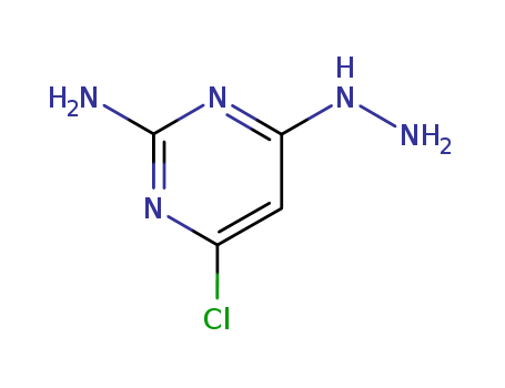 89124-04-9,4-Chloro-6-hydrazinylpyrimidin-2-amine,4(1H)-Pyrimidinone,2-amino-6-chloro-, hydrazone (9CI); Pyrimidine, 2-amino-4-chloro-6-hydrazino-(7CI); NSC 32809