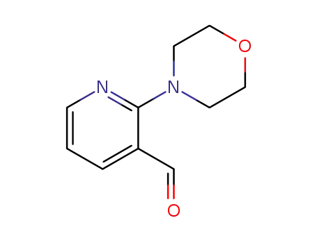 Molecular Structure of 465514-09-4 (2-MORPHOLINONICOTINALDEHYDE)