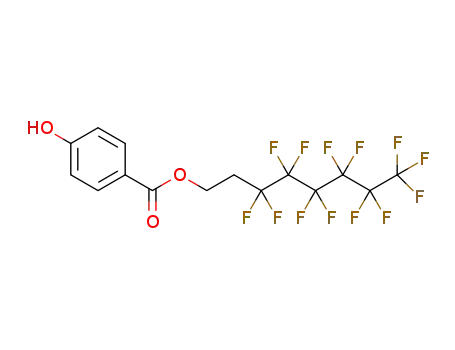 Molecular Structure of 255041-11-3 (C<sub>15</sub>H<sub>9</sub>F<sub>13</sub>O<sub>3</sub>)
