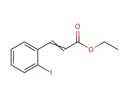 Molecular Structure of 412272-54-9 (ethyl 3-(2-iodophenyl)acrylate)