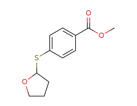 methyl 2-(tetrahydrofuran-2-ylthio)benzoate