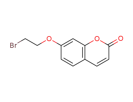 Molecular Structure of 155272-55-2 (7-(2-bromoethoxy)-2H-chromen-2-one)